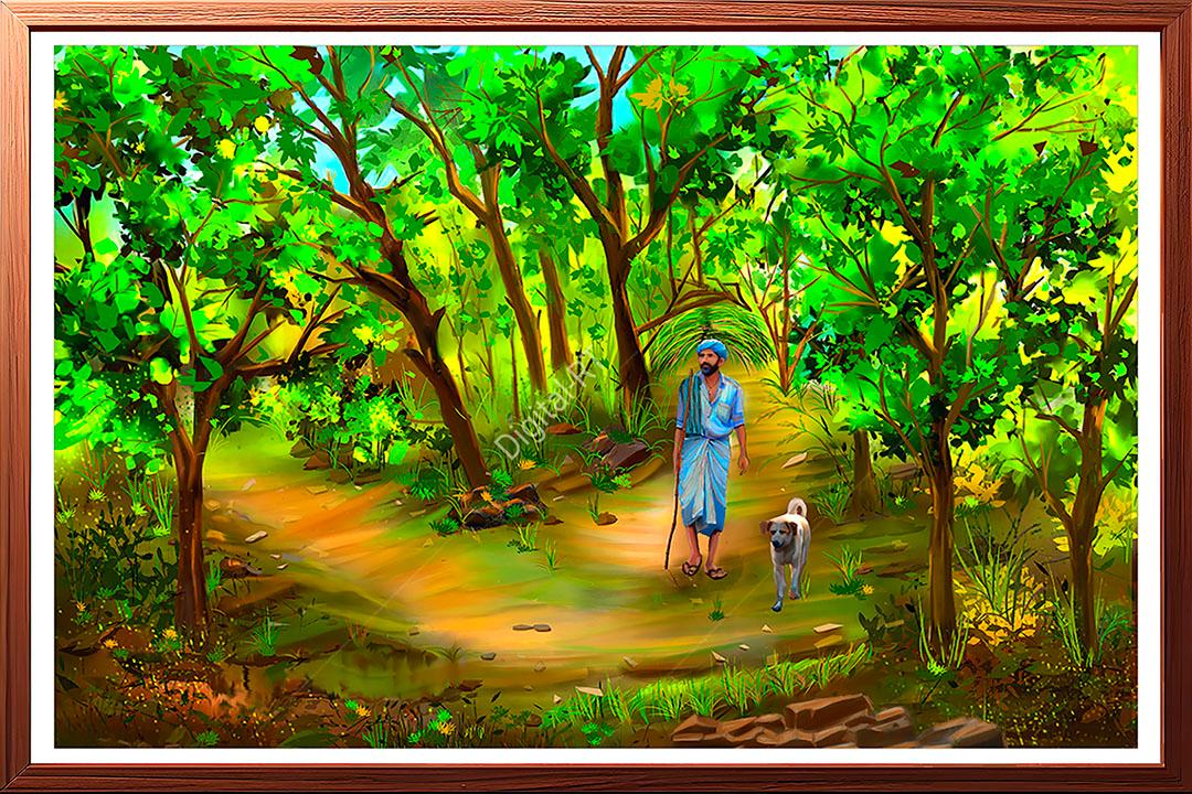 village scene