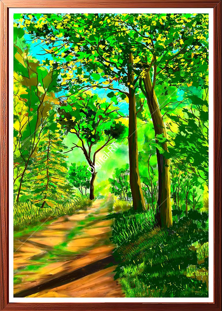 village scene