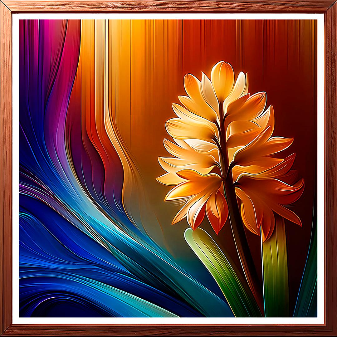 abstract flower