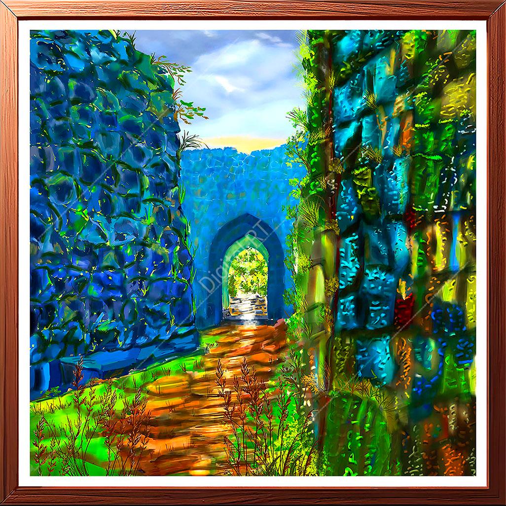 fort painting