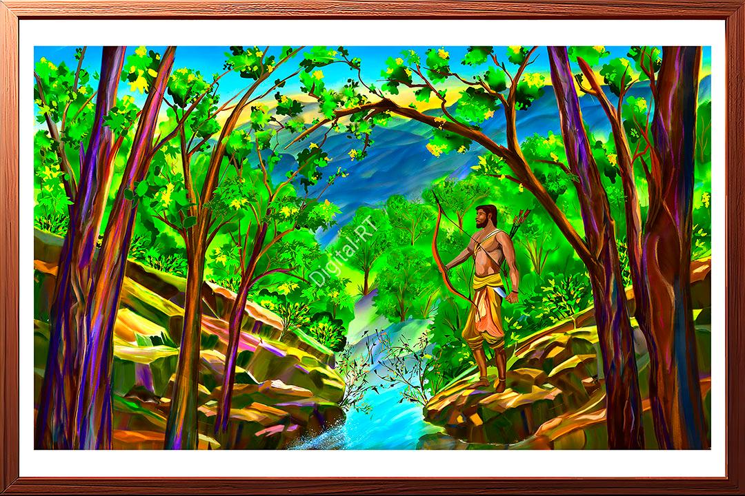 village scene